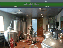 Tablet Screenshot of jdssportsbarandbrewery.com